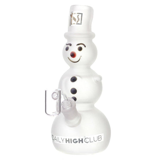 Vic (Victor) Glass Daily High Club "Frosted Snowman" Dab Rig CI-FROSTEDSNOWMAN-DAB-RIG