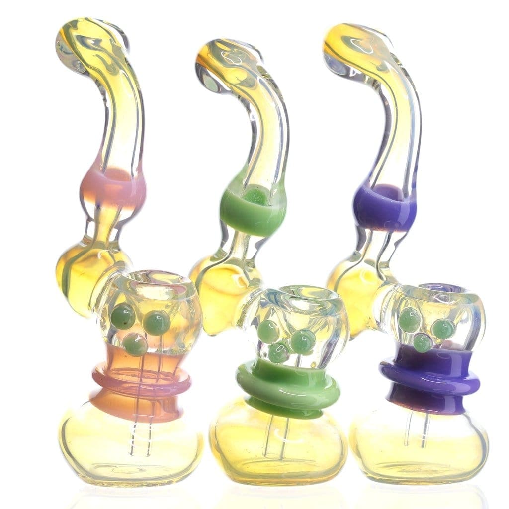 Himalayan Glass Glass Fumed Standing Bubblers