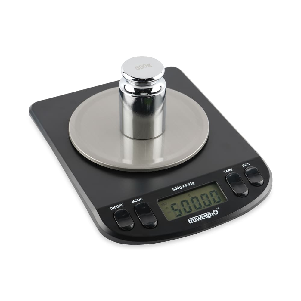 Truweigh Scales Truweigh Intrepid Series Bench Scale w/ Calibration Weight - 600g x 0.01g