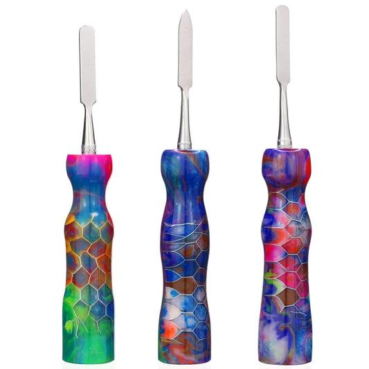 Galactic Crafts Accessory UV Reactive Honeycomb Resin Dab Tool