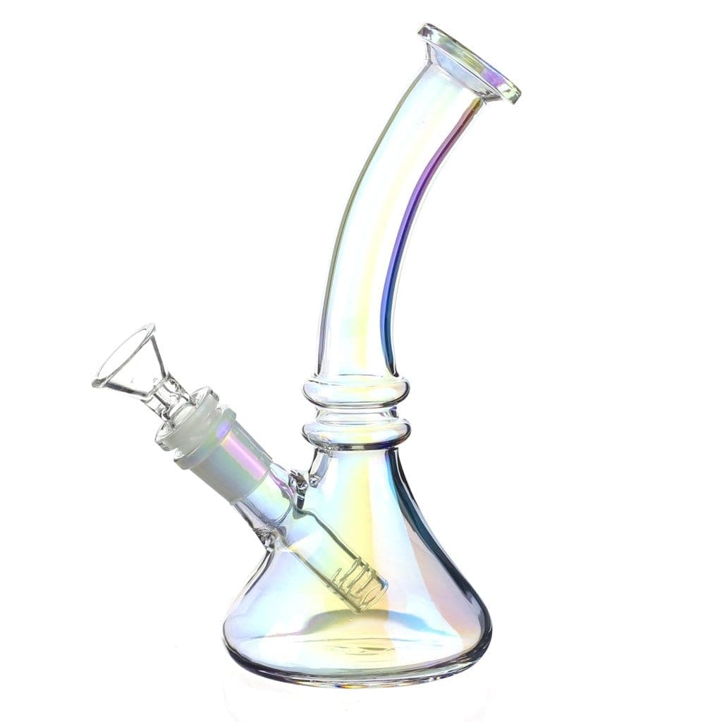 Himalayan Glass Glass Holographic Genie in the Bottle Beaker