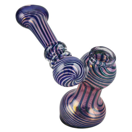 Gift Guru Bubbler Gold Fumed Sidecar Bubbler - 3.5"