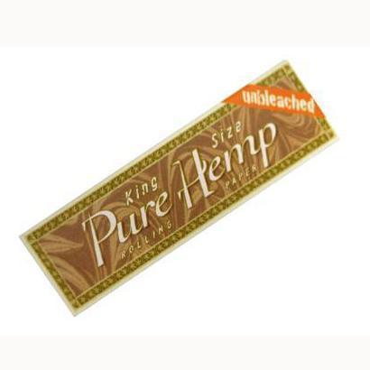 Pure Hemp Rolling Papers Single Pack Pure Hemp Unbleached King Size Rolling Papers