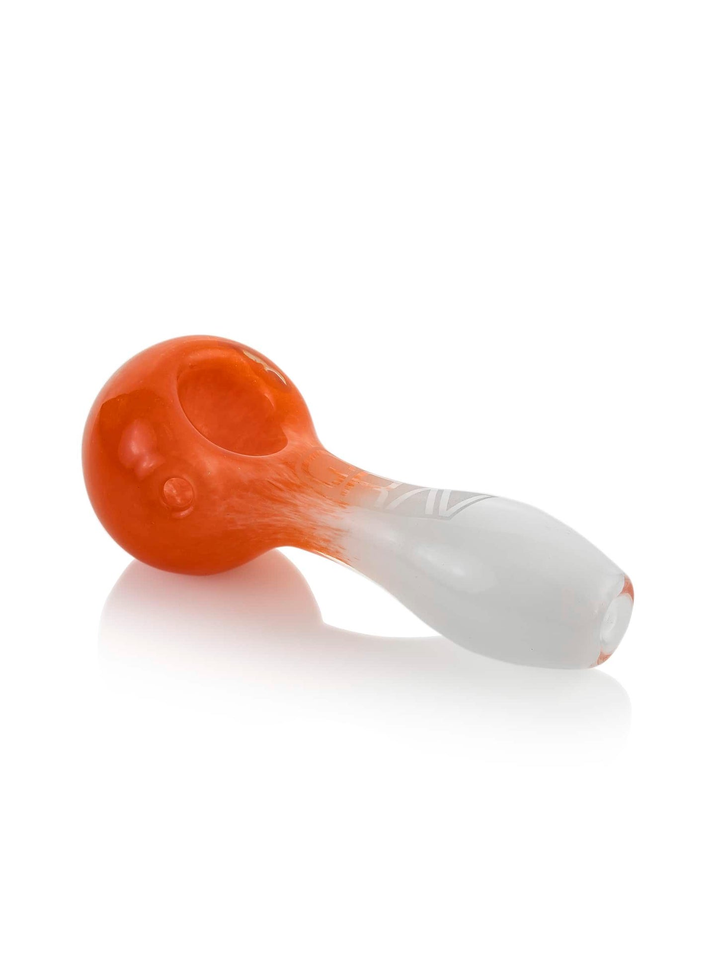 GRAV Hand Pipe Poppy Orange GRAV® Frit Spoon