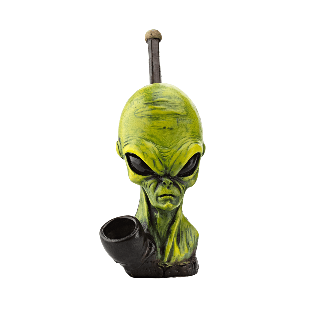 Medusa Customs Smoking Pipes Alien V2 Medusa Customs Hand Carved Pipes