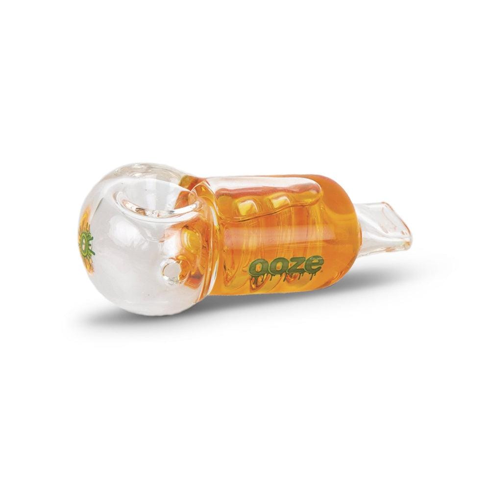 Ooze Silicone and Glass Orange Ooze Cryo Freezable Glycerin Glass Bowl
