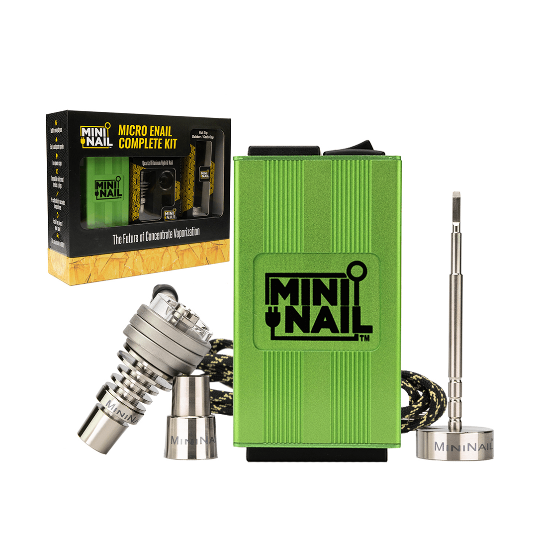 Mini Nail LLC E-Nail Green MiniNail Quartz Hybrid Deep Dish Kit E-Nail