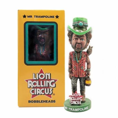 Lion Rolling Circus Toy Mr. Trampoline Lion Rolling Circus Hand Made Collectable Bobblehead Dolls
