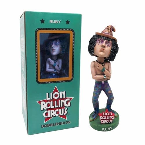 Lion Rolling Circus Toy Rubi Lion Rolling Circus Hand Made Collectable Bobblehead Dolls