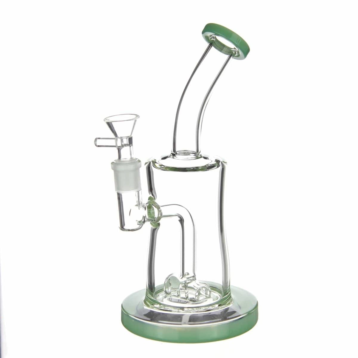 Benext Generation Glass Jade Heavy Hex Perc Bong