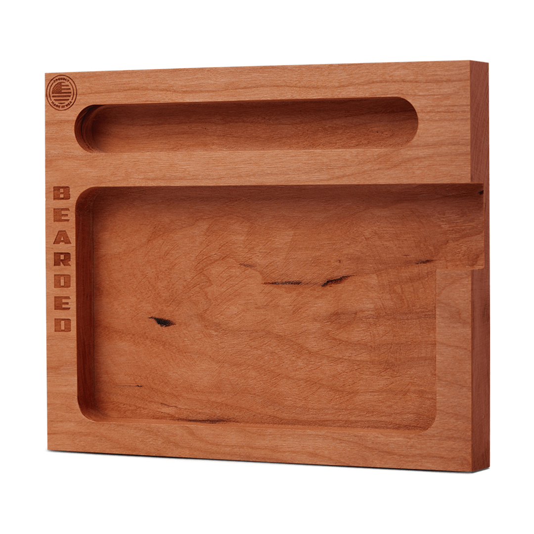 Bearded Distribution Rolling Tray Cherry Bearded Rolling Trays
