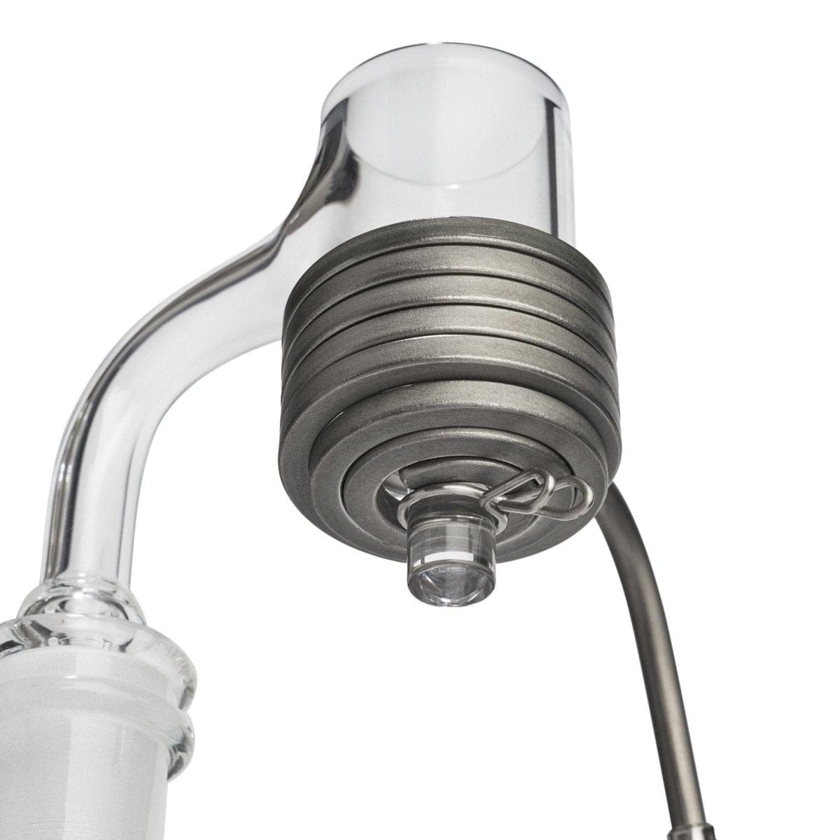 Close-up view of the Axial Coil, showcasing its textured, cylindrical design against a plain background.