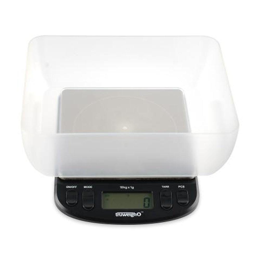 Truweigh Scales Truweigh Intrepid Series Black Compact Bench Scale with Bowl