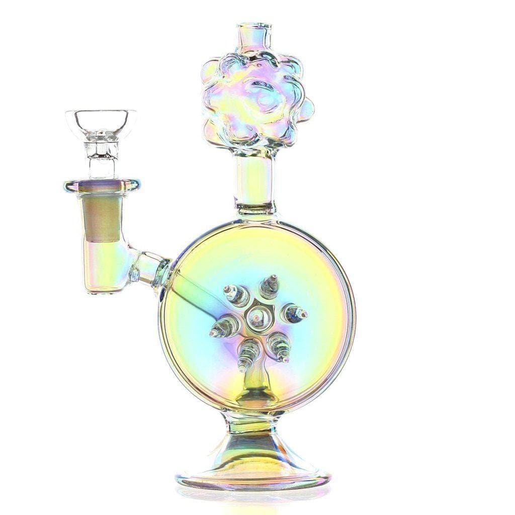 Daily High Club Glass Holographic Plumbus Bong