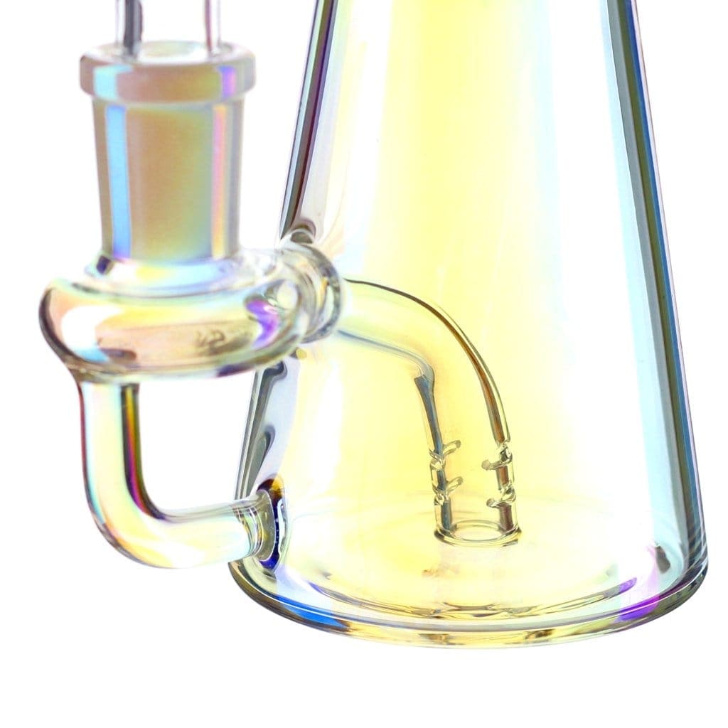 Vic (Victor) Glass Daily High Club "Holographic Prism Cone" Bong CI-HOLOCONE-BONG