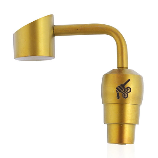 Honeybee Herb Dab Nail TItanium 2 in 1 Banger Dab Nail
