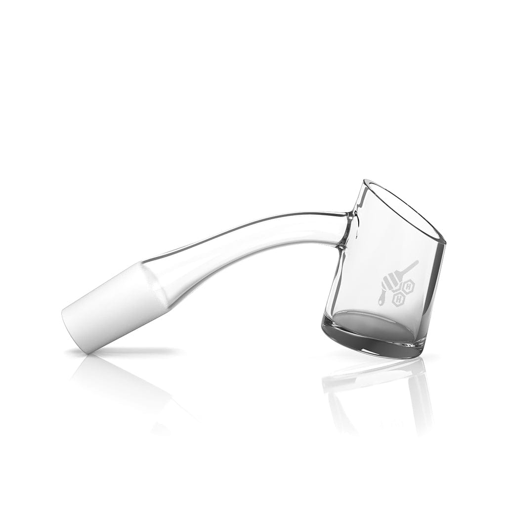 HoneybeeHerb Quartz Nail FAT BOTTOM QUARTZ BANGER - 45Â° DEGREE | YL