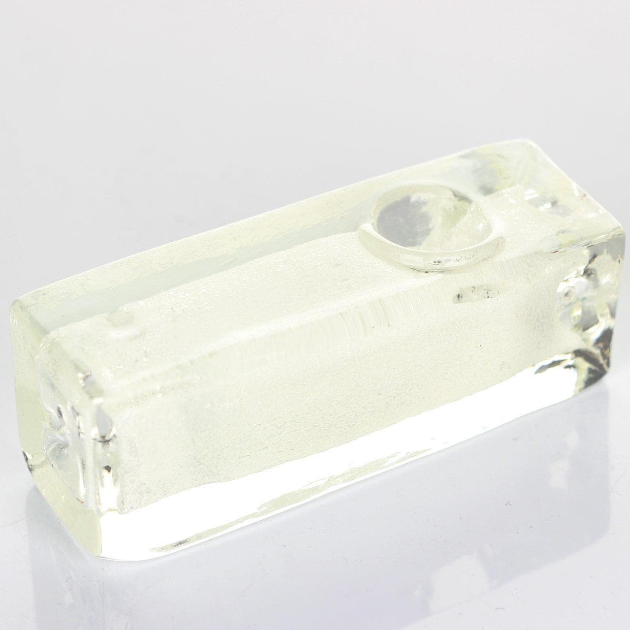 Shaka Imports Glass Ice Block Pipe