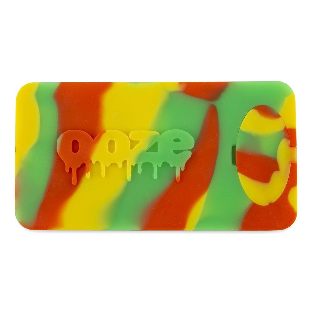 Ooze Silicone and Glass Rasta Ooze Slugger Silicone Dugout