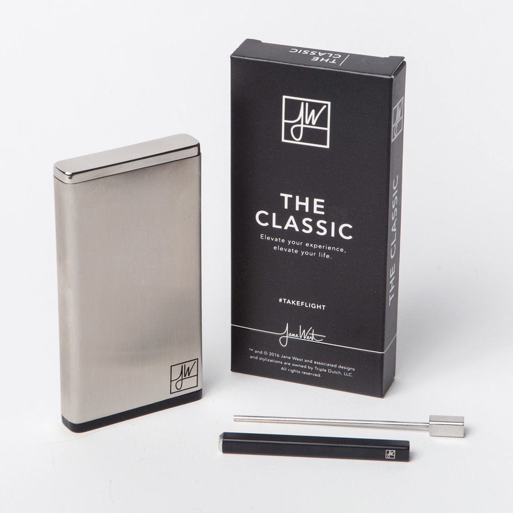 Front view of The Classic, showing the product’s title and branding on a white background.