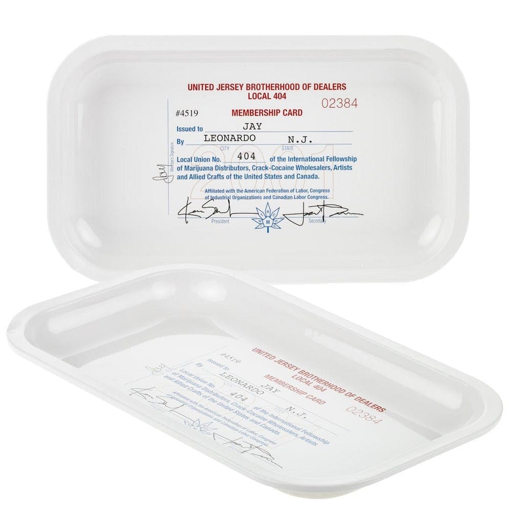 Jay and Silent Bob Rolling Tray Medium Membership Card Rolling Tray