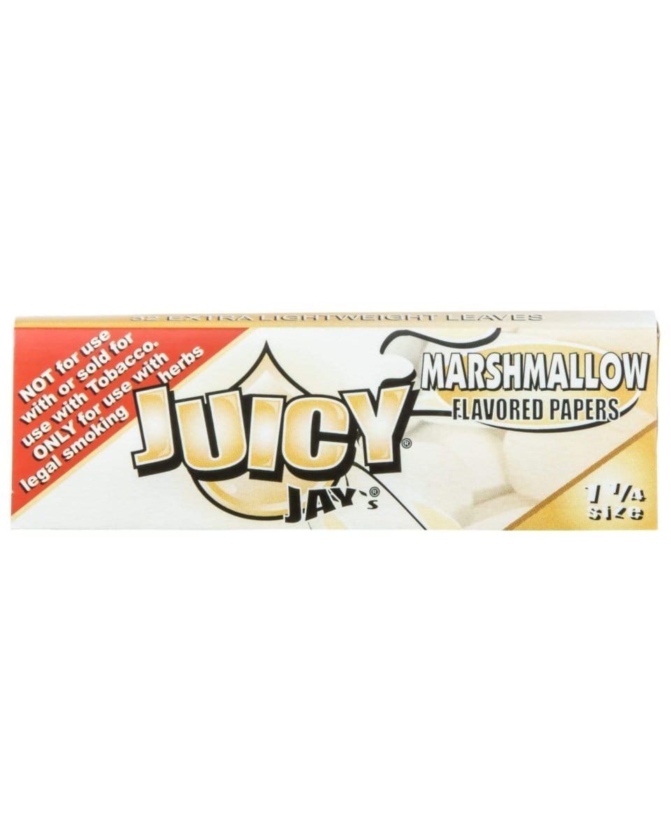 Juicy Jay's Rolling Papers Marshmallow Classic 1-1/4" Flavored Rolling Papers - Box of 24