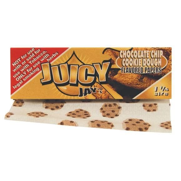 Juicy Jay's Rolling Papers Cookie Dough Classic 1-1/4" Flavored Rolling Papers - Box of 24