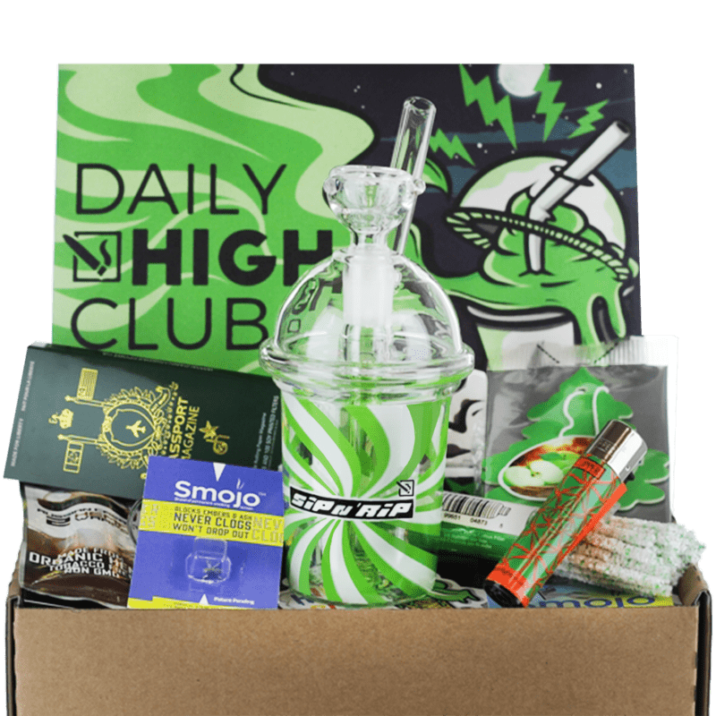 Daily High Club Box "Sip N Rip" Smoking