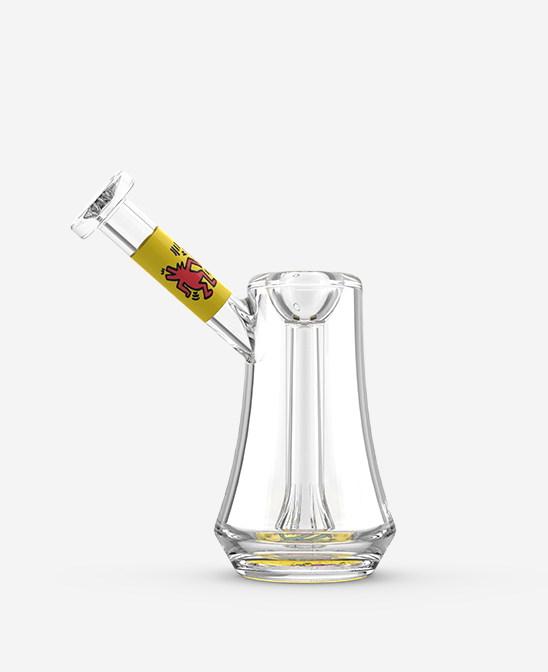 K. Haring Glass Collection Hand Pipe multiyel K.Haring Bubbler