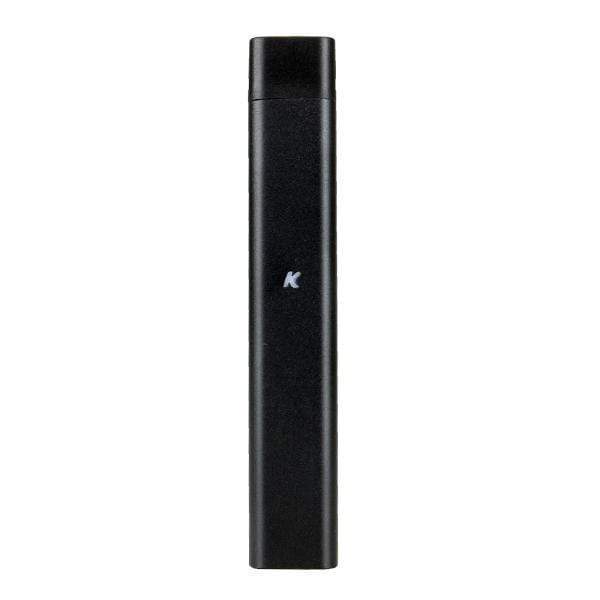 Front view of the KandyPens RUBI Vaporizer, a sleek, black pen-style device against a plain white background.