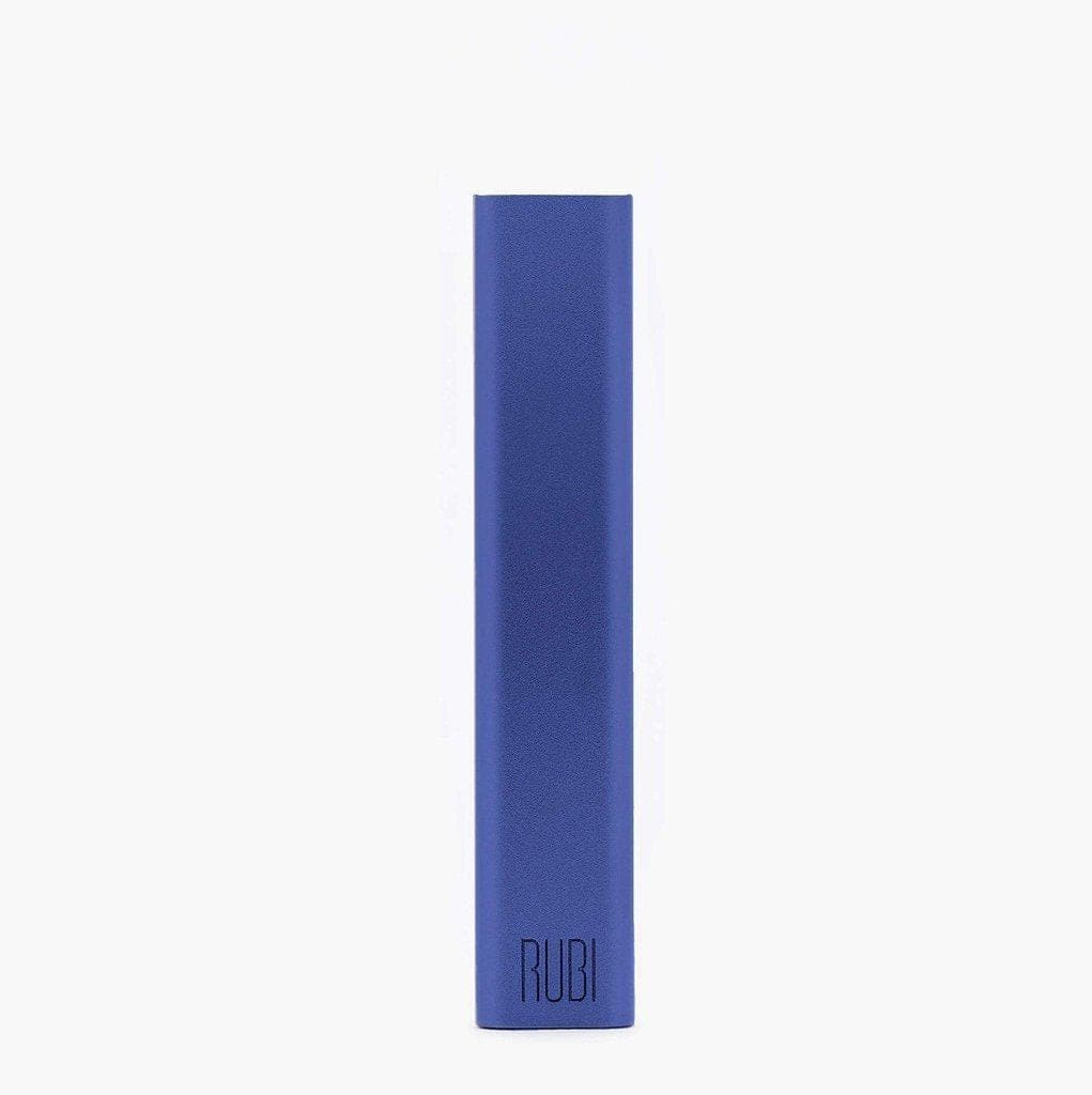 Front view of the KandyPens RUBI Vaporizer, a sleek, silver device against a plain white background.