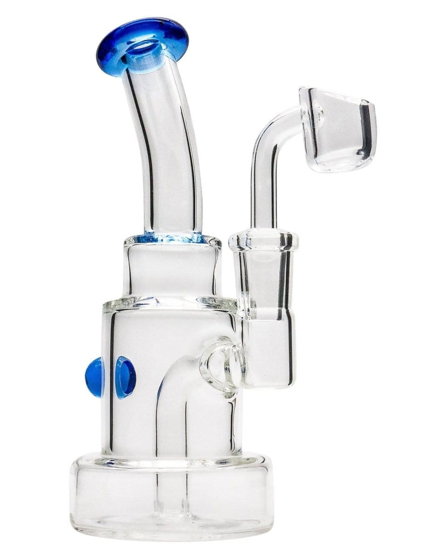 La Pipes Layer Cake Dab Rig - Color Accented Glass