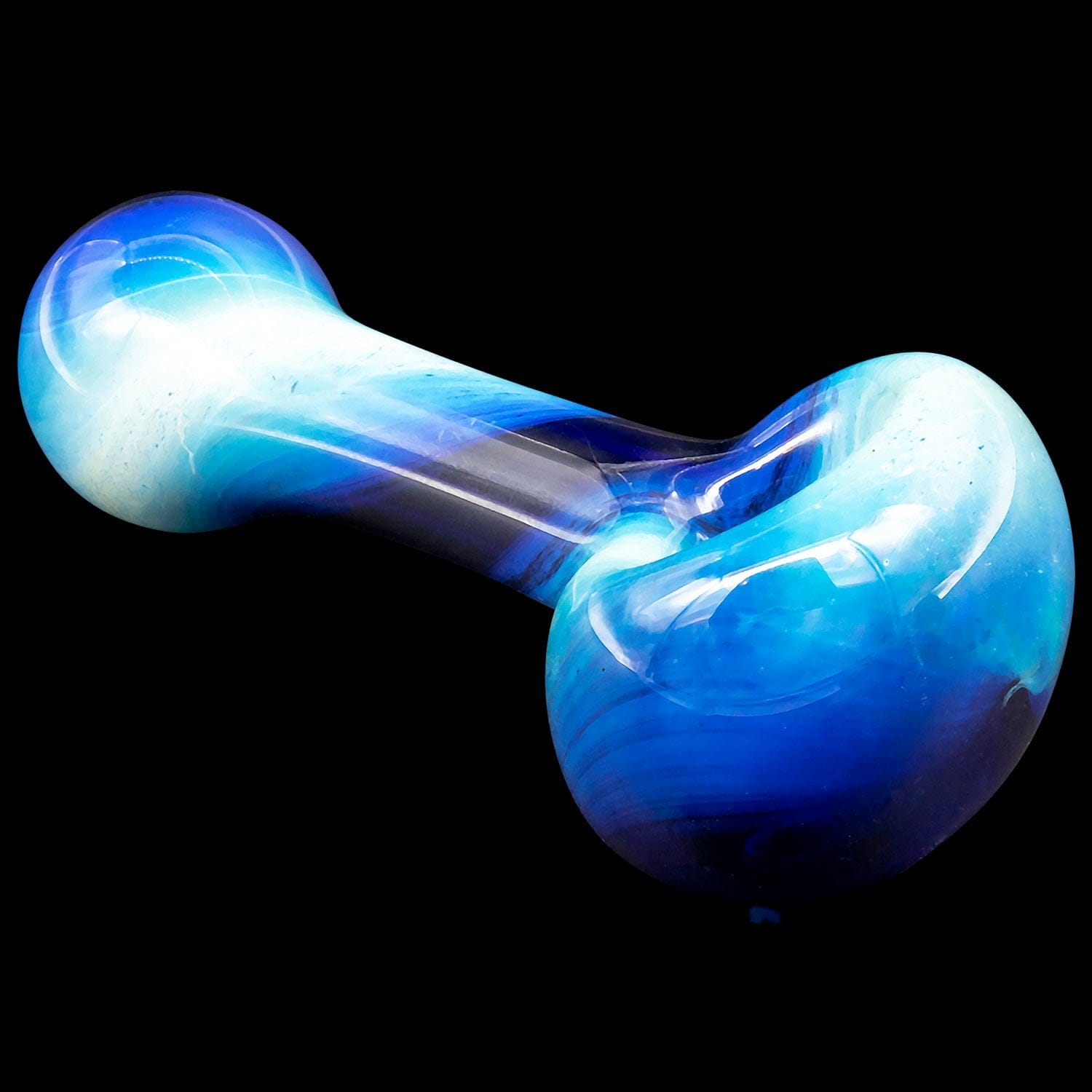 LA Pipes Hand Pipe "Galaxy" Fumed Spoon Pipe