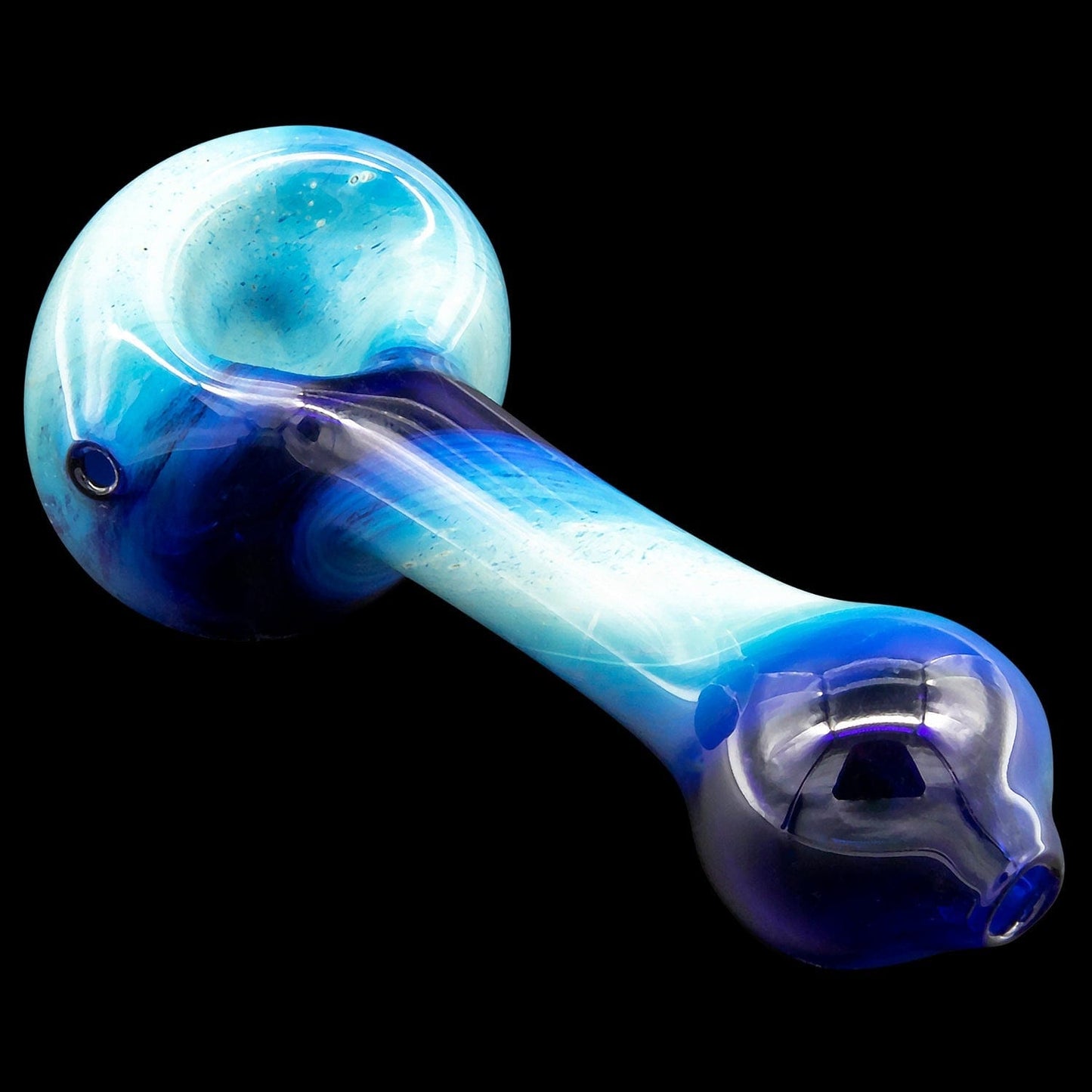 LA Pipes Hand Pipe "Galaxy" Fumed Spoon Pipe