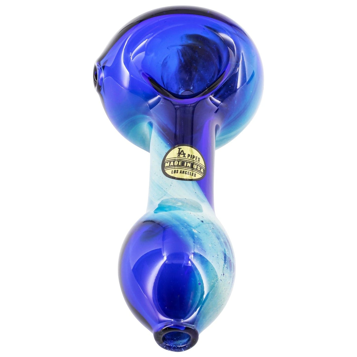 LA Pipes Hand Pipe "Galaxy" Fumed Spoon Pipe