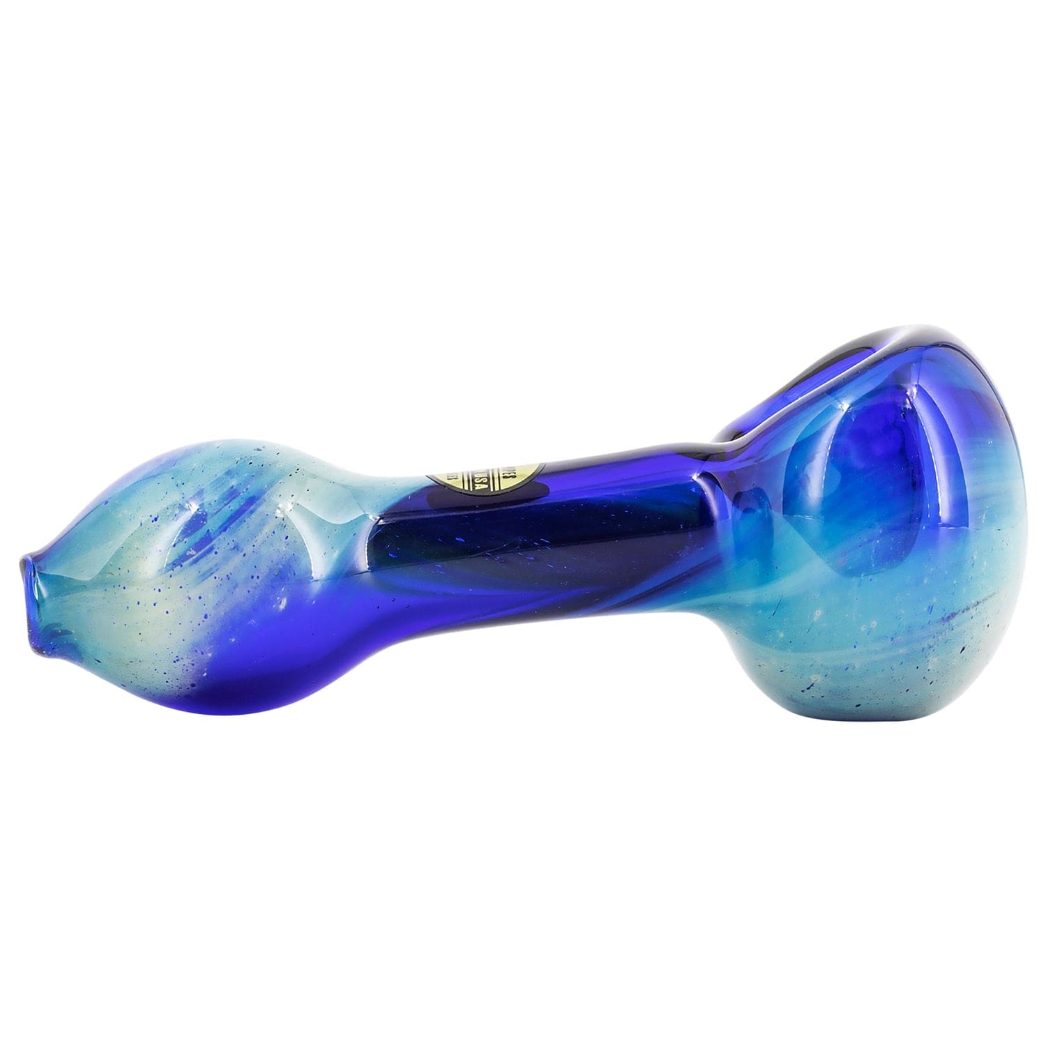 LA Pipes Hand Pipe "Galaxy" Fumed Spoon Pipe