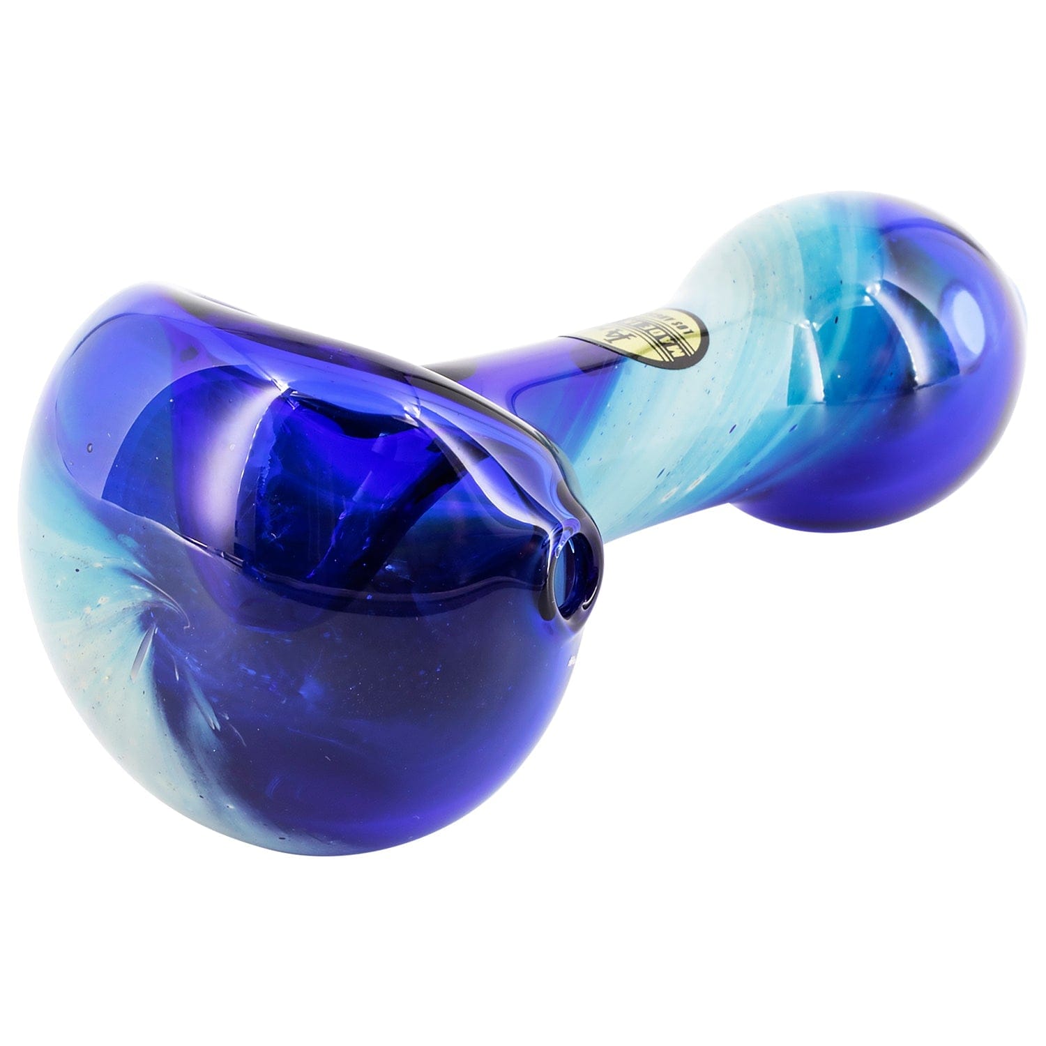 LA Pipes Hand Pipe "Galaxy" Fumed Spoon Pipe