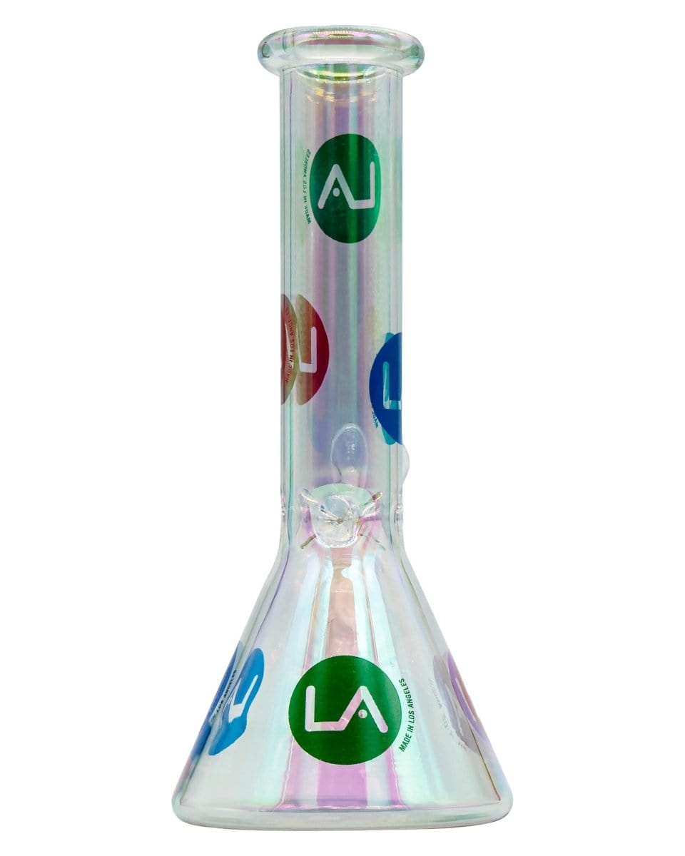LA Pipes Bundle Iridescent Champagne Glass Disco Beaker