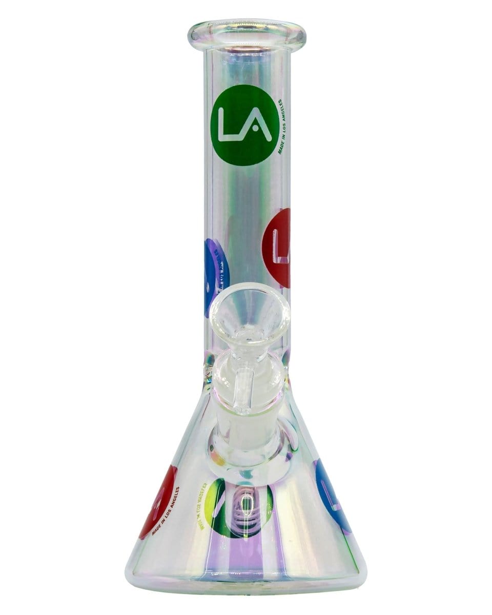 LA Pipes Bundle Iridescent Champagne Glass Disco Beaker