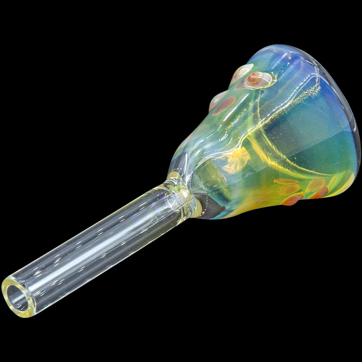 LA Pipes Smoking Accessory "Mission Bell" Pull-Stem Slide Bowl