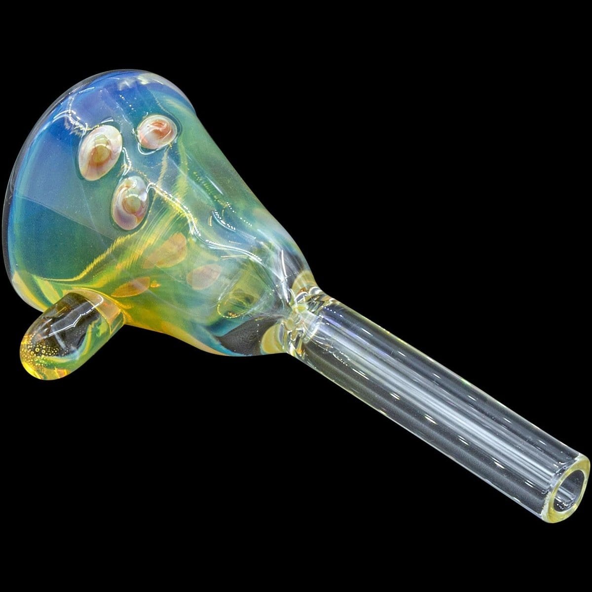 LA Pipes Smoking Accessory "Mission Bell" Pull-Stem Slide Bowl