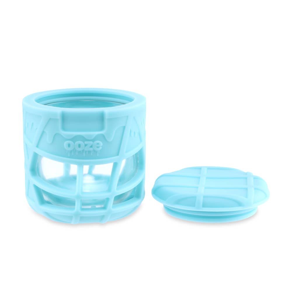 Ooze Accessories Ooze Prizm Silicone-Wrapped Glass Stash Jar