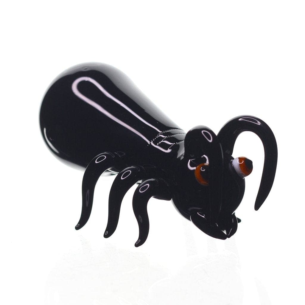 Lotus Glass Black Bullet Ant Dry Pipe