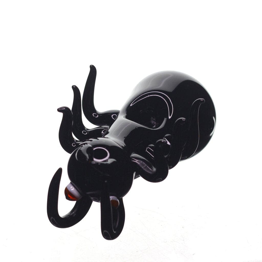 Lotus Glass Black Bullet Ant Dry Pipe