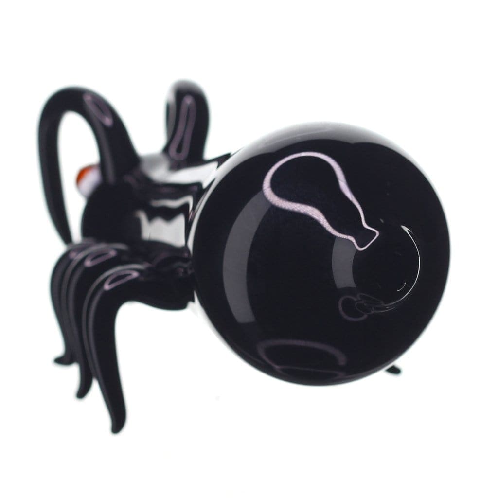 Lotus Glass Black Bullet Ant Dry Pipe