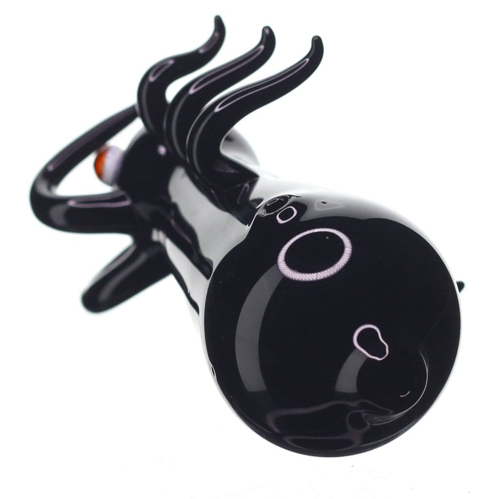 Lotus Glass Black Bullet Ant Dry Pipe