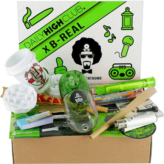 Subscription Box Box March  2018 "B-Real Dr. Greenthumb Collab" Smoking Subscription Box 000-MARCHSUB-GT-2018
