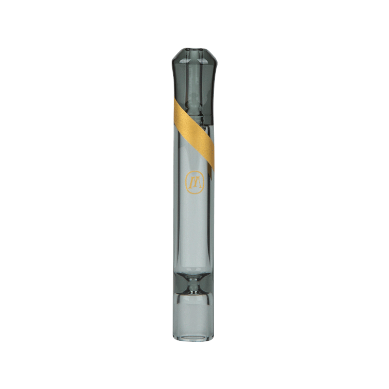 Front view of the Marley Natural Smoked Glass Taster, a clear glass piece with a simple, cylindrical shape.