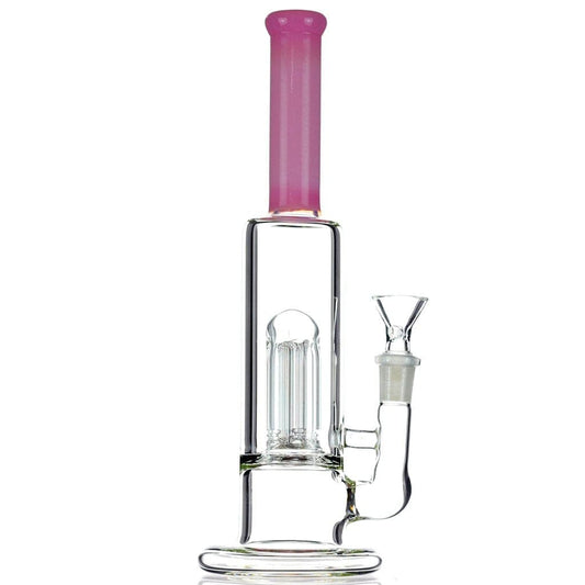 Lotus Glass Milk Pink Milk Jellyfish Bong 001-MILKED-JELLYFISH-VASE-PINK