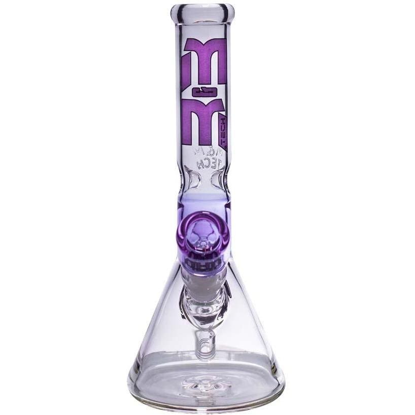 MM-TECH-USA Dabs Rigs Purple Mini Beaker with Color Ring by M&M Tech